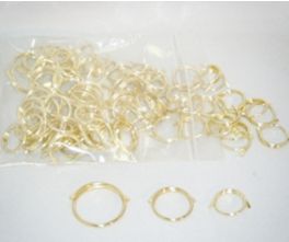 30mm Brass Split Rings Pack of 5